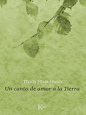 cover image of Un canto de amor a la Tierra